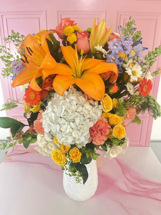 JARRÓN RAYITO DE MAMÁ